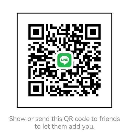 LINE QR code to reserve BKK Stories Show