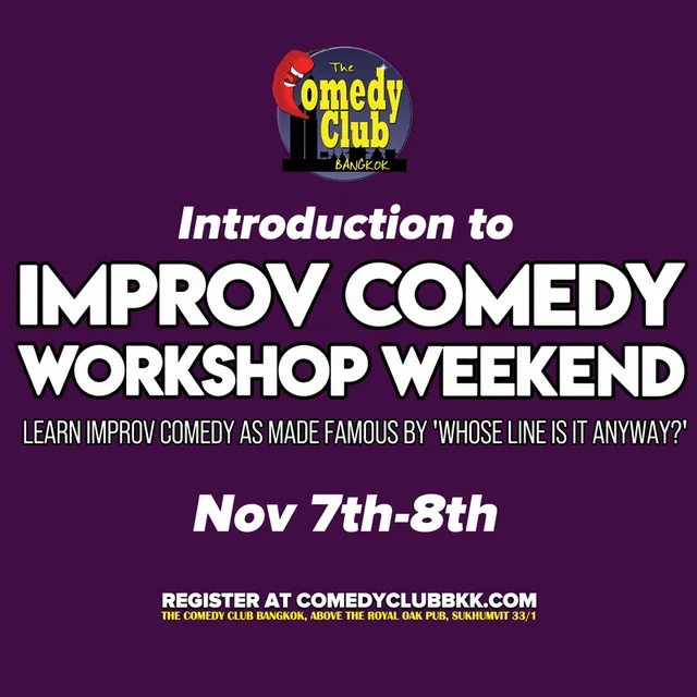 Poster for Introduction to Improv Comedy: Day 1