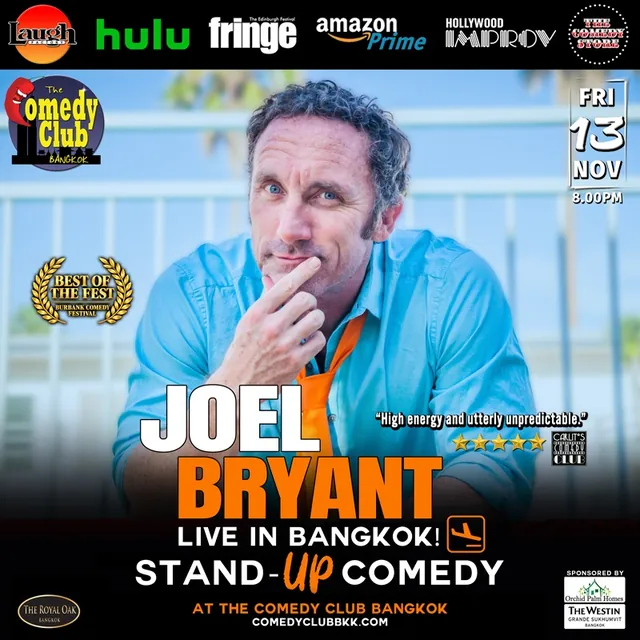 Poster for Joel Bryant: Live in Bangkok