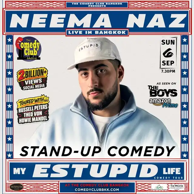 Poster for Neema Naz — Live in Bangkok