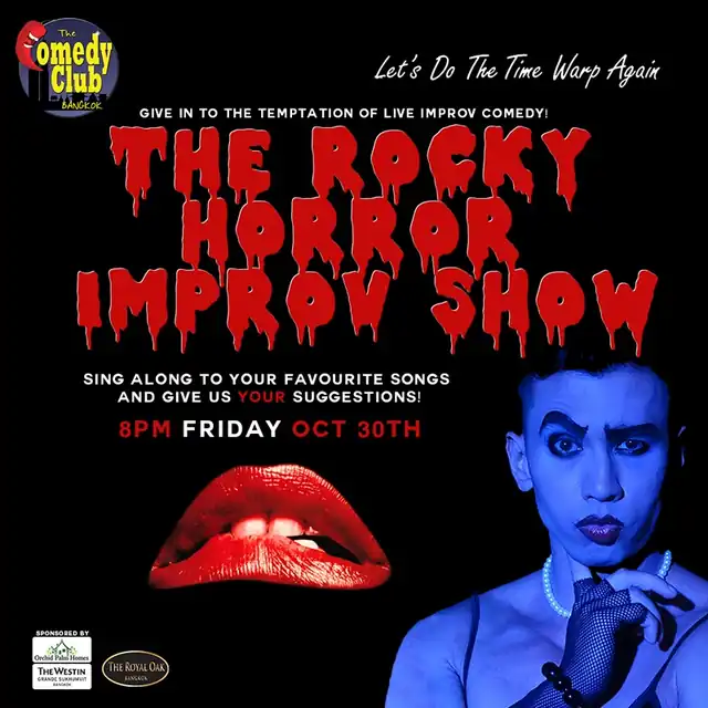 Poster for The Rocky Horror Improv Show