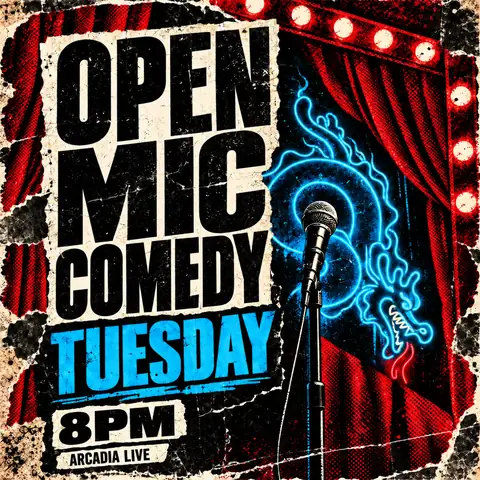 Poster for Tuesday Shenanigans