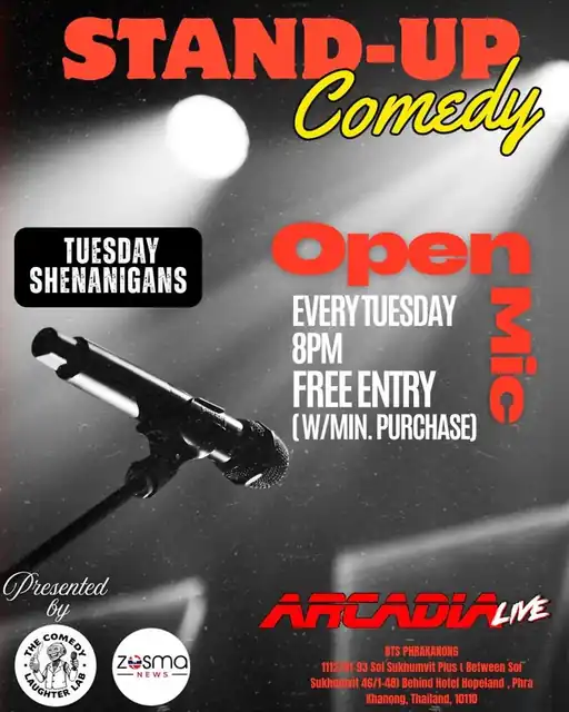 Poster for Tuesday Shenanigans