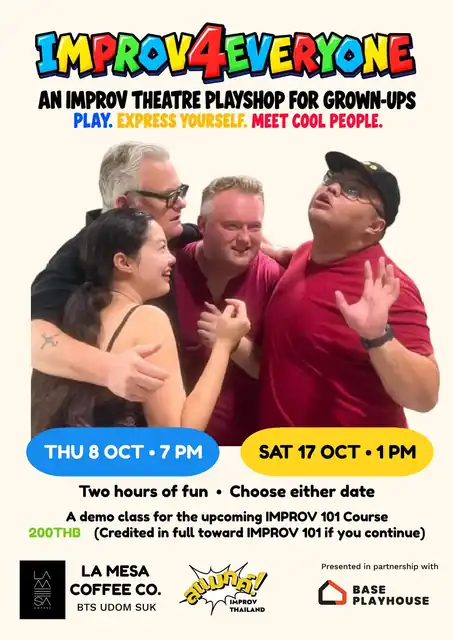 Poster for Improv for Everyone