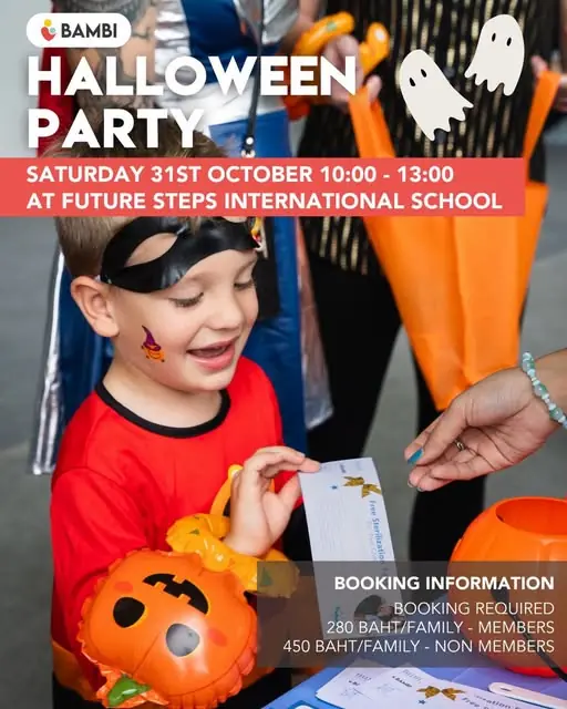 Poster for BAMBI Halloween Party