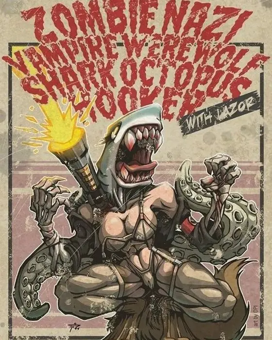 Poster for The Big Spooky Sausage Fest