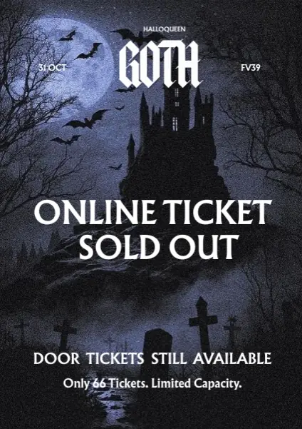 Poster for Goth Halloqueen