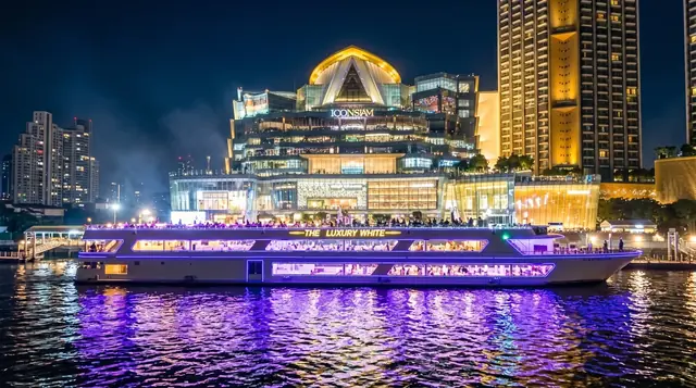 The Luxury White in front of ICONSIAM