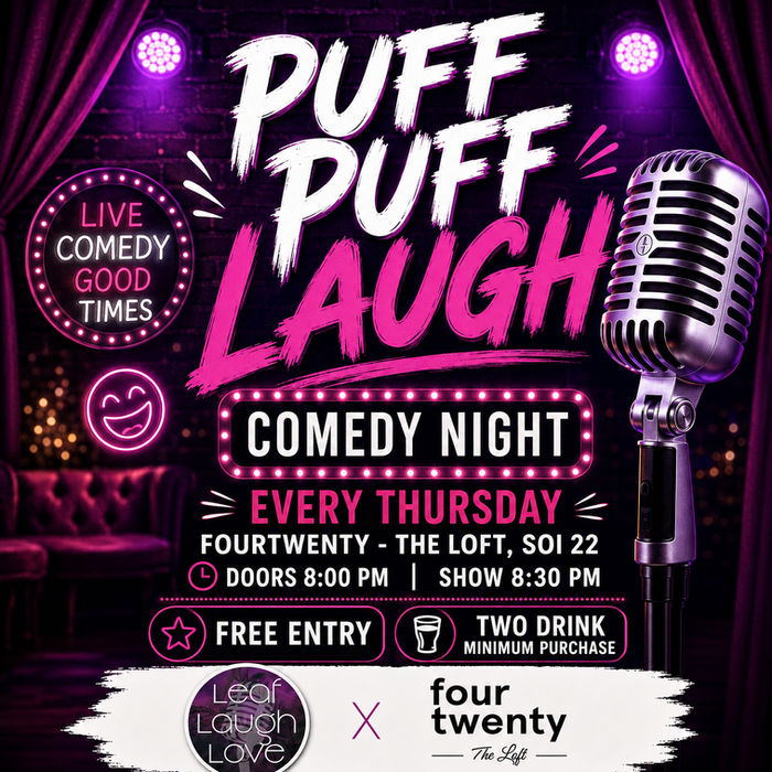 Poster for Puff Puff Laugh
