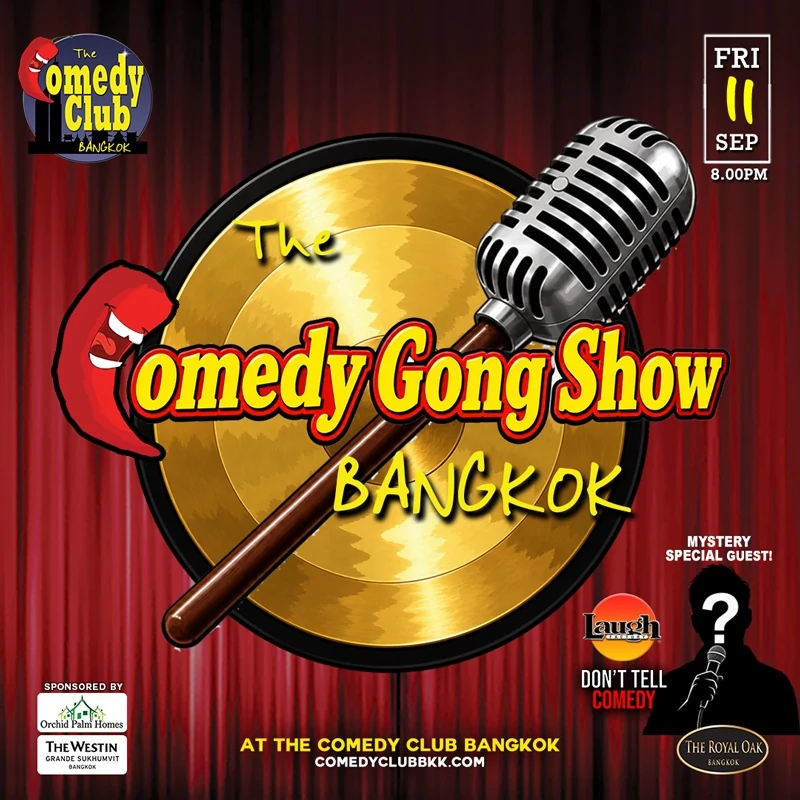 Poster for The Comedy Gong Show Bangkok