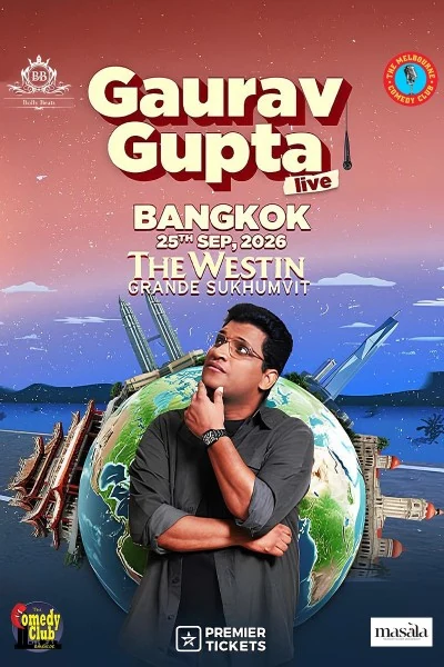 Poster for Gaurav Gupta: Live in Bangkok