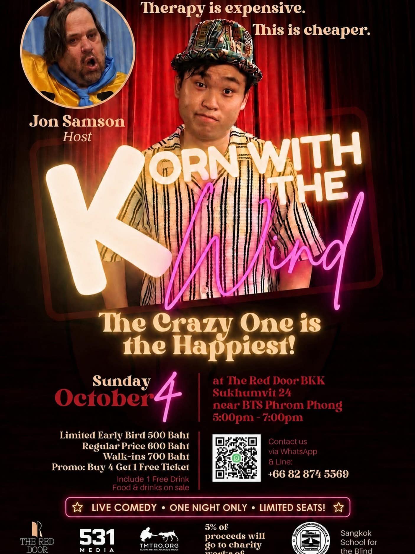 Comedy at The Red Door BKK