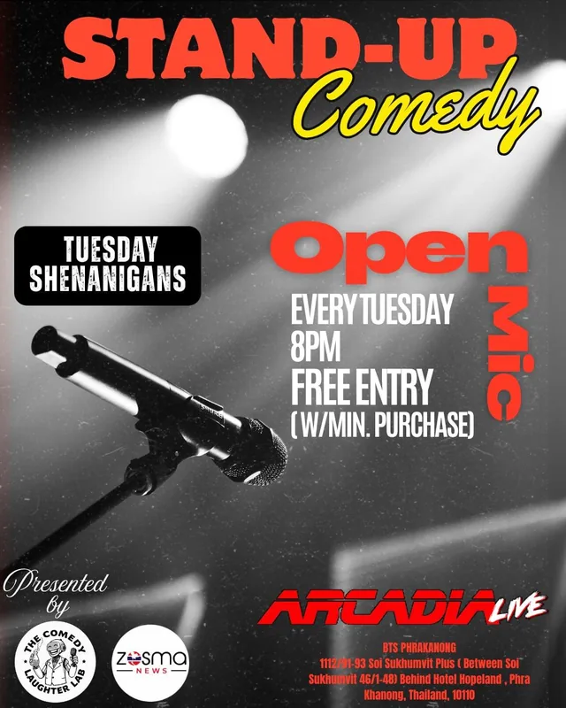 Poster for Tuesday Shenanigans