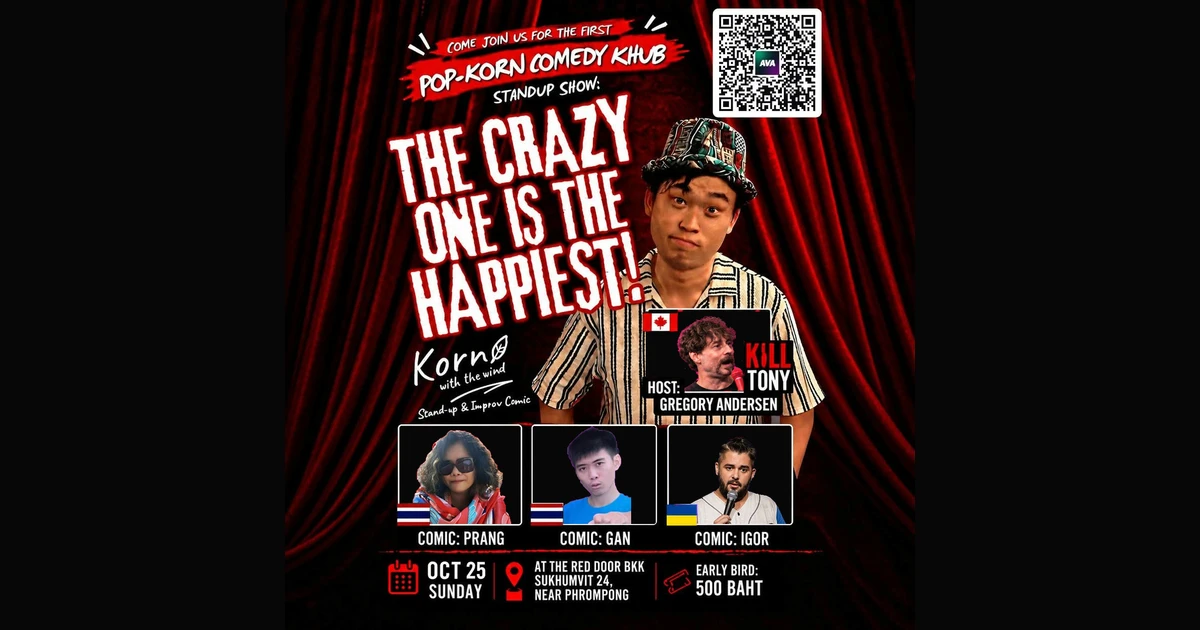 Comedy at The Red Door BKK